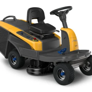 Stiga Akku-Aufsitzmäher Swift 372e mit 2 x 5 + 2 x 7,5 Ah Akku - Modell 2025